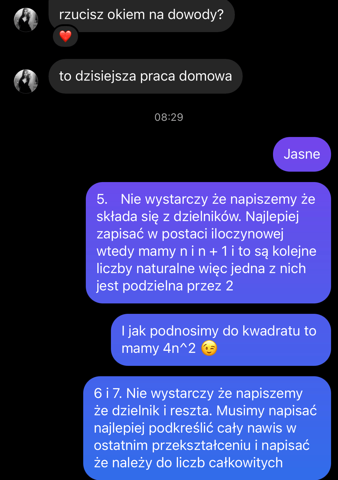 Sprawdzanie prac domowych 2